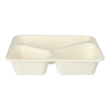 Lade das Bild in den Galerie-Viewer, PAPSTAR 50 Siegelschalen Zuckerrohr, PLA beschichtet 4,9 cm x 22,7 cm x 17,8 cm