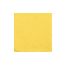 Lade das Bild in den Galerie-Viewer, PAPSTAR Servietten 1/4-Falz, 24x24 cm gelb, "DAILY Collection" | Folie (20 Stück)