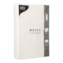 Lade das Bild in den Galerie-Viewer, PAPSTAR 50 Servietten "DAILY Collection" 48 cm x 30 cm mit Besteckfalz