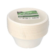 Lade das Bild in den Galerie-Viewer, PAPSTAR 25 Schalen, Zuckerrohr "pure" Ø 17 cm