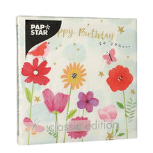 Lade das Bild in den Galerie-Viewer, PAPSTAR 20 Servietten, 33 cm x 33 cm 3-lagig 1/4-Falz Design Set 6