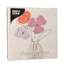 Lade das Bild in den Galerie-Viewer, PAPSTAR 20 Servietten, 33 cm x 33 cm 3-lagig 1/4-Falz Design Set 1