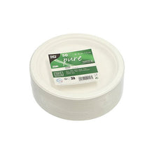Lade das Bild in den Galerie-Viewer, PAPSTAR 50 Teller, Zuckerrohr "pure"