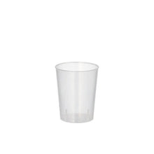 Lade das Bild in den Galerie-Viewer, Starpak 20 Mehrweg-Gläser für Schnaps PP 4 cl Ø 4,3 cm · 5,2 cm unzerbrechlich | Folie (20 Stück)