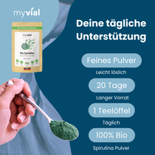 Lade das Bild in den Galerie-Viewer, Bio Spirulina Pulver