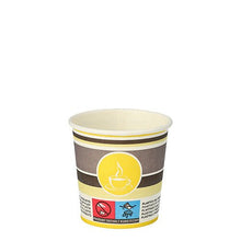 Lade das Bild in den Galerie-Viewer, Starpak Trinkbecher, Pappe "To Go" 0,1 l Ø 6 cm · 6 cm | Folie (80 Stück)