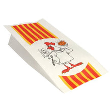 Lade das Bild in den Galerie-Viewer, Starpak 100 Hähnchenbeutel, Papier mit HDPE-Einlage "Grillhähnchen"