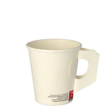 Lade das Bild in den Galerie-Viewer, Starpak 25 Trinkbecher mit Henkel, Pappe 0,18 l Ø 7,3 cm · 7,8 cm weiss | Folie (25 Stück)