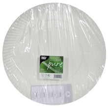 Lade das Bild in den Galerie-Viewer, PAPSTAR 100 Teller, Pappe "pure" rund