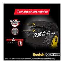 Lade das Bild in den Galerie-Viewer, Auslaufartikel: Scotch® Extremium™ Ultra Hochleistungs-Klebeband DT17, 10 m x 24 mm, 6 STK,/PACKUNG | Packung (1 Rolle)