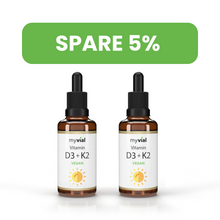 Lade das Bild in den Galerie-Viewer, Vitamin D3 + K2 Tropfen