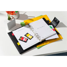 Lade das Bild in den Galerie-Viewer, Post-it® Index Haftstreifen, Standard, Verschiedene Farben, 25.4 mm x 43.2 mm, Promotion, 50 Haftstreifen/Spender, 10 Spender + 2 Gratis/Packung | Packung (1 Set)