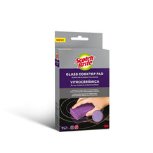 Lade das Bild in den Galerie-Viewer, Scotch-Brite™ Glaskeramik-Reinigungsschwamm | Packung (1 Stück)