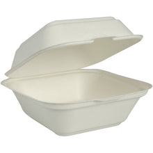 Lade das Bild in den Galerie-Viewer, Burgerbox Bagasse, Weiß