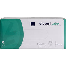 Lade das Bild in den Galerie-Viewer, Latex-Handschuhe Classic, Puderfrei, Lang, Natur
