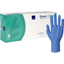 Lade das Bild in den Galerie-Viewer, Nitril-Handschuhe Excellent, Puderfrei, Lang, Blau