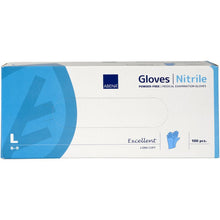 Lade das Bild in den Galerie-Viewer, Nitril-Handschuhe Excellent, Puderfrei, Lang, Blau