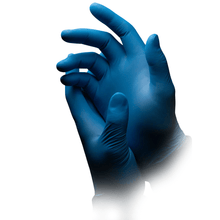 Lade das Bild in den Galerie-Viewer, AMPri BLUE ECO-PLUS Nitrilhandschuhe puderfrei, Blau