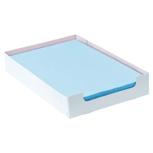 Lade das Bild in den Galerie-Viewer, AMPri Dental Kreppauflage Tray-Filterpapier 18 x 28 cm mit Box, verschiedene Farben