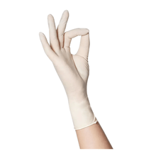 Lade das Bild in den Galerie-Viewer, AMPri ECO-PLUS Latexhandschuhe puderfrei, weiß