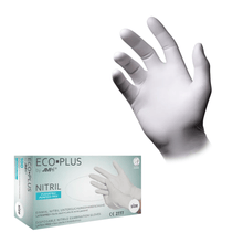 Lade das Bild in den Galerie-Viewer, AMPri ECO-PLUS Nitrilhandschuhe puderfrei, Weiß