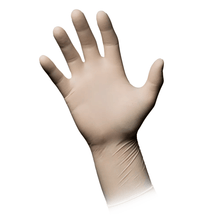 Lade das Bild in den Galerie-Viewer, AMPri MED-COMFORT 300 Latexhandschuhe puderfrei, weiß