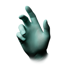 Lade das Bild in den Galerie-Viewer, AMPri MED-COMFORT Aloe Latexhandschuhe puderfrei, mintgrün | Box (100 Stück)
