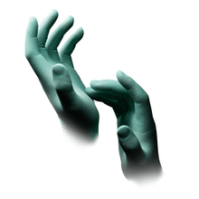 Lade das Bild in den Galerie-Viewer, AMPri MED-COMFORT Aloe Latexhandschuhe puderfrei, mintgrün | Box (100 Stück)