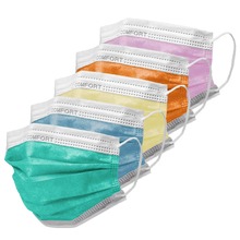 Lade das Bild in den Galerie-Viewer, AMPri MED-COMFORT OP Maske Typ IIR, verschiedene Farben | Box (50 Stück)