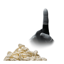 Lade das Bild in den Galerie-Viewer, AMPri MED-COMFORT Latex Fingerlinge, verschiedene Größen | Beutel (100 Stück)