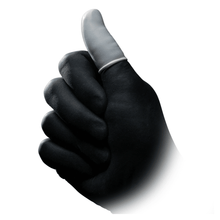 Lade das Bild in den Galerie-Viewer, AMPri MED-COMFORT Latex Fingerlinge, verschiedene Größen | Beutel (100 Stück)
