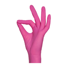 Lade das Bild in den Galerie-Viewer, AMPri Nitrilhandschuhe in Pink, puderfrei - 100 Handschuhe
