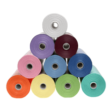 Lade das Bild in den Galerie-Viewer, AMPri Patientenumhang mit PE Beschichtung 500 x 600 mm, verschiedene Farben | Rolle (80 Stück)