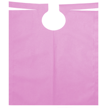 Lade das Bild in den Galerie-Viewer, AMPri Patientenumhang mit PE Beschichtung 500 x 600 mm, verschiedene Farben | Rolle (80 Stück)