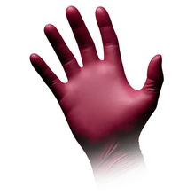 Lade das Bild in den Galerie-Viewer, AMPri STYLE GRAPE Nitrilhandschuhe puderfrei by MED-COMFORT, Bordeaux