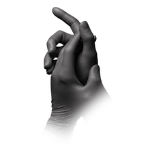 Lade das Bild in den Galerie-Viewer, AMPri STYLE GRAPHITE Nitrilhandschuhe puderfrei by MED-COMFORT, Anthrazit