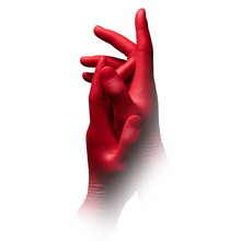 Lade das Bild in den Galerie-Viewer, AMPri STYLE HOT CHILI Nitrilhandschuhe puderfrei by MED-COMFORT, Rot