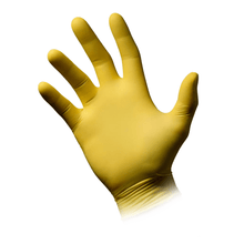 Lade das Bild in den Galerie-Viewer, AMPri STYLE LEMON Nitrilhandschuhe puderfrei by MED-COMFORT, Gelb