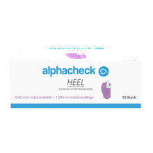Lade das Bild in den Galerie-Viewer, Alphacheck HEEL Inzisions-Sicherheitslanzetten, verschiedene Größen