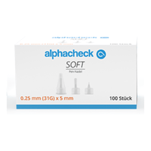 Lade das Bild in den Galerie-Viewer, Alphacheck soft Pen-Nadeln, verschiedene Größen, 100 Stück/Packung