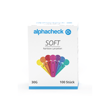 Lade das Bild in den Galerie-Viewer, Alphacheck soft Rainbow Lanzetten, verschiedene Größen