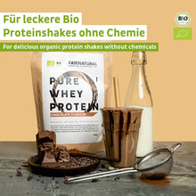 Lade das Bild in den Galerie-Viewer, Bio Whey Protein Pulver Schoko