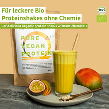 Lade das Bild in den Galerie-Viewer, Bio Veganes Proteinpulver Mango ohne Soja
