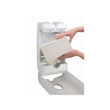Lade das Bild in den Galerie-Viewer, Aquarius™ Slimfold™ Spender für gefaltete Handtücher - Weiß - 1 Dispenser | Karton (1 Spender)
