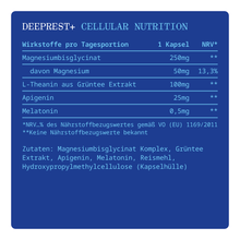 Lade das Bild in den Galerie-Viewer, Dr. Noel DEEPREST+ – Advanced Sleep Formula for Deep Recovery & Cognitive Reset.