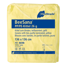 Lade das Bild in den Galerie-Viewer, Meditrade BeeSana® PP/PE-Kittel 26g, 10-Pack