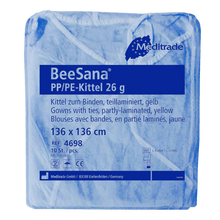 Lade das Bild in den Galerie-Viewer, Meditrade BeeSana® PP/PE-Kittel 26g, 10-Pack