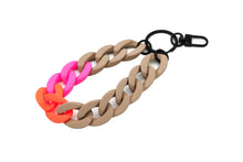 Lade das Bild in den Galerie-Viewer, Schlüsselanhänger mit Karabiner "RUBBER EDITION" Beige Mix