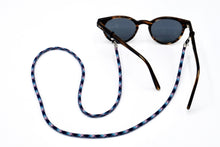 Lade das Bild in den Galerie-Viewer, Brillenband 3,8mm Blau Rosa