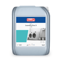 Lade das Bild in den Galerie-Viewer, Buzil Buz® Laundry Enz 3 L 820 Enzymhaltiges Flüssigwaschmittelkonzentrat